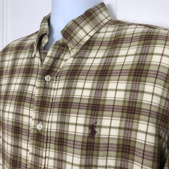 Ralph Lauren Other - Ralph Lauren Flannel Shirt Plaid Classic Fit Large